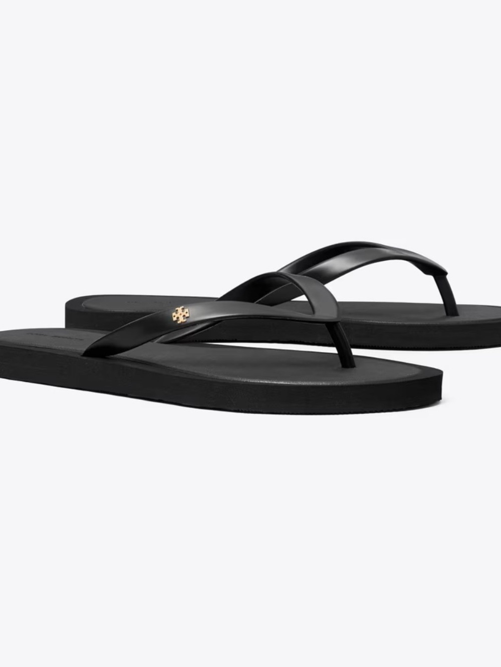 NEW Tory Burch Women's Kira Padded Flip Flop - Black 10